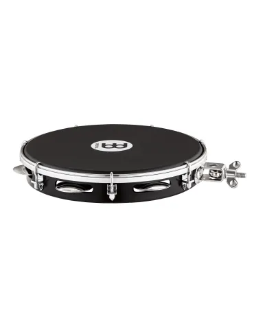  MEINL PA10A-BK-NH-H TAMBOURINE 10 "ABS BLACK SKIN NAPA|MusicGoodDeal 