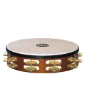  MEINL TAH2B-AB HOLZTAMBOURIN MIT BRAUNER HAUT|MusicGoodDeal 