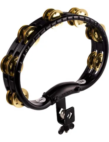 MEINL TMT2B-BK SCHWARZES HALBMOND ABS TAMBOURIN|MusicGoodDeal 