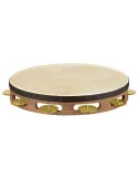  MEINL TAMBURIN HOLZ MIT FELL VINTAGE|MusicGoodDeal 