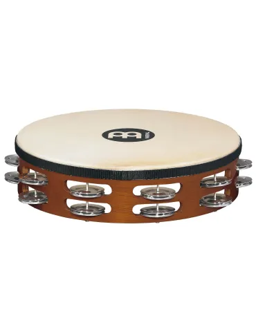  MEINL TAH2AAB HOLZTAMBOURIN MIT BRAUNER HAUT|MusicGoodDeal 