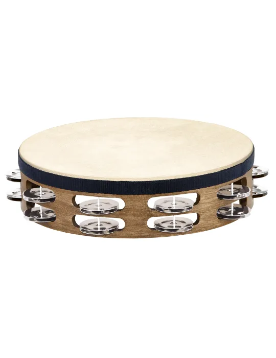  MEINL HOLZ-TAMBURIN MIT BRAUNER HAUT|MusicGoodDeal 