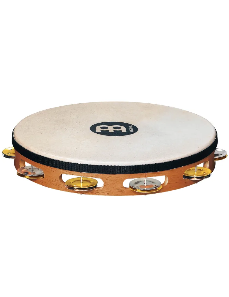  MEINL TAMBURIN HOLZ MIT NATURFELL|MusicGoodDeal 