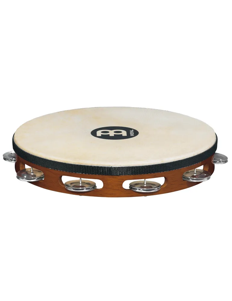  MEINL TAMBURIN HOLZ MIT FELL BRAUN|MusicGoodDeal 