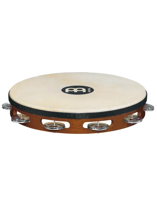  MEINL TAMBURIN HOLZ MIT FELL BRAUN|MusicGoodDeal 