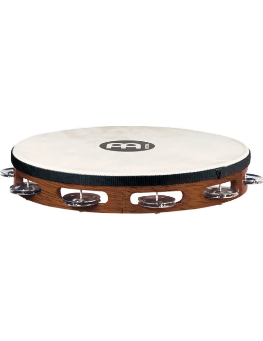  MEINL TAMBURIN HOLZ MIT FELL BRAUN|MusicGoodDeal 