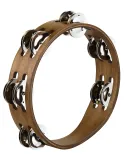  MEINL TAMBURIN HOLZ 8" BRAUN CYMB MESSING|MusicGoodDeal 