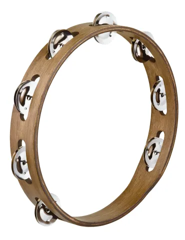  MEINL TAMBURIN HOLZ BRAUN NUSSBAUM|MusicGoodDeal 