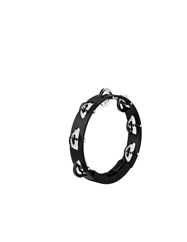  MEINL TAMBURIN ABS SCHWARZ 20CM 1R CYMB|MusicGoodDeal 