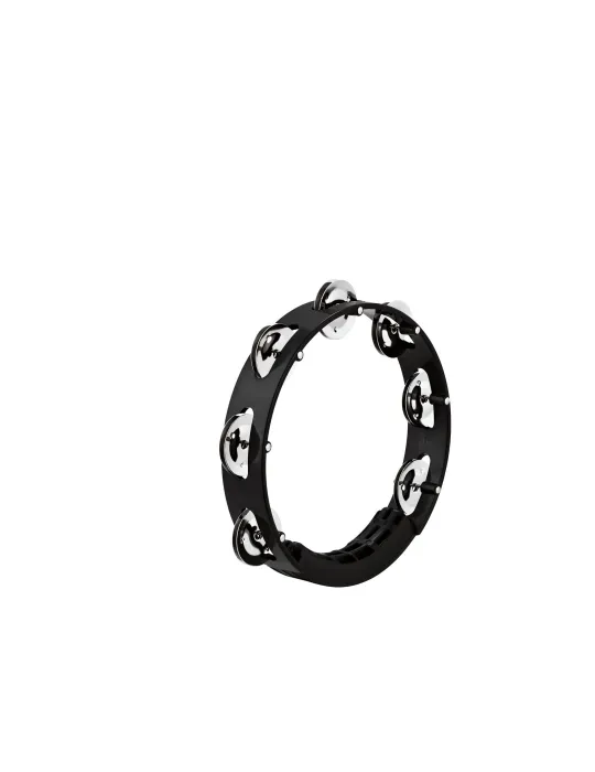  MEINL TAMBURIN ABS SCHWARZ 20CM 1R CYMB|MusicGoodDeal 