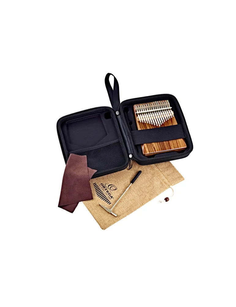  ORTEGA OKB1 KALIMBA 17 NOTES DO MAJEUR ACACIA|MusicGoodDeal 