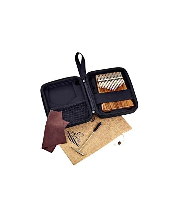  ORTEGA OKB1 KALIMBA 17 NOTES DO MAJEUR ACACIA|MusicGoodDeal 
