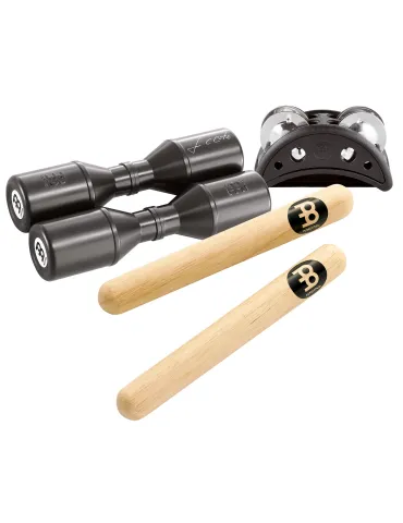  MEINL PP1 ASSORTMENT CFJS2SBK - SH4BK - CL1|MusicGoodDeal 