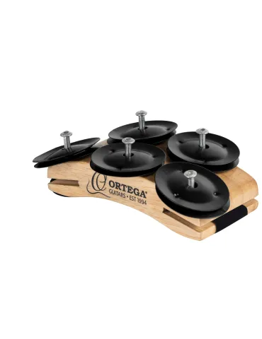 ORTEGA TAMBOURIN PIED AVEC CYMBALETTES