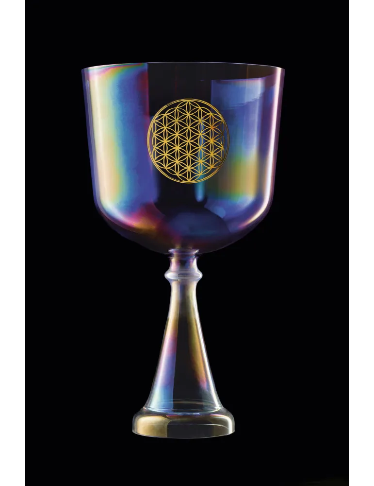  SONIC ENERGY SINGINGCHALICE CRYSTAL 8", 8", 8", 8", 8", 8", 8", 8", 8".|MusicGoodDeal 