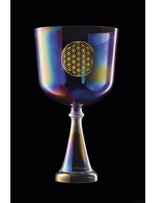  SONIC ENERGY SINGINGCHALICE CRYSTAL 8", 8", 8", 8", 8", 8", 8", 8", 8".|MusicGoodDeal 