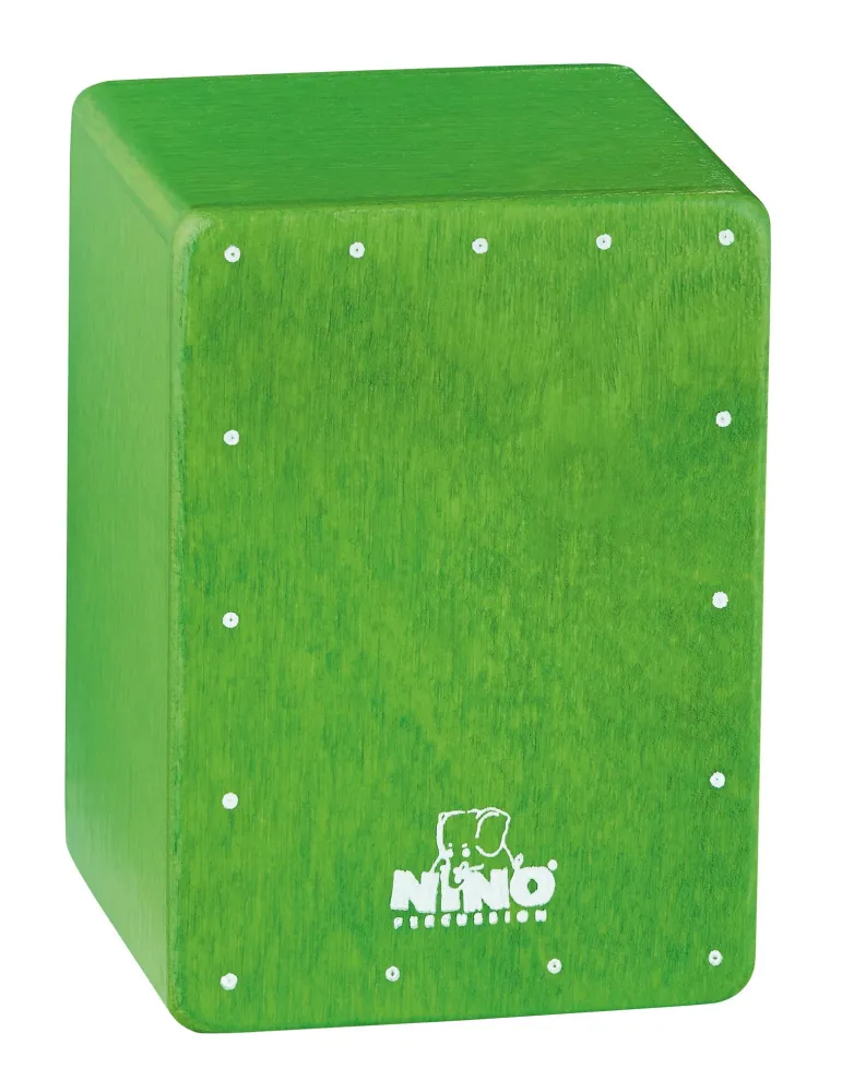  NINO MINI SHAKER CAJON GREEN|MusicGoodDeal 
