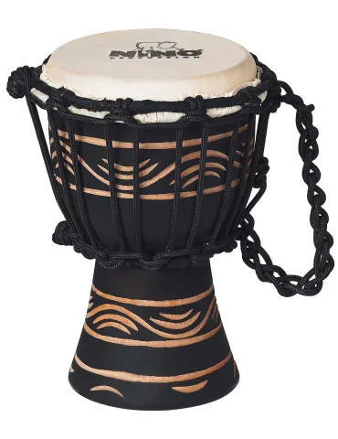  NINO NINOADJ4XXS DJEMBE MAHOGANY MOON 4 "1/2 SMALL|MusicGoodDeal 