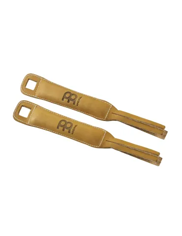  MEINL PAIR OF LEATHER HANDLES CYMB. BROWN|MusicGoodDeal 