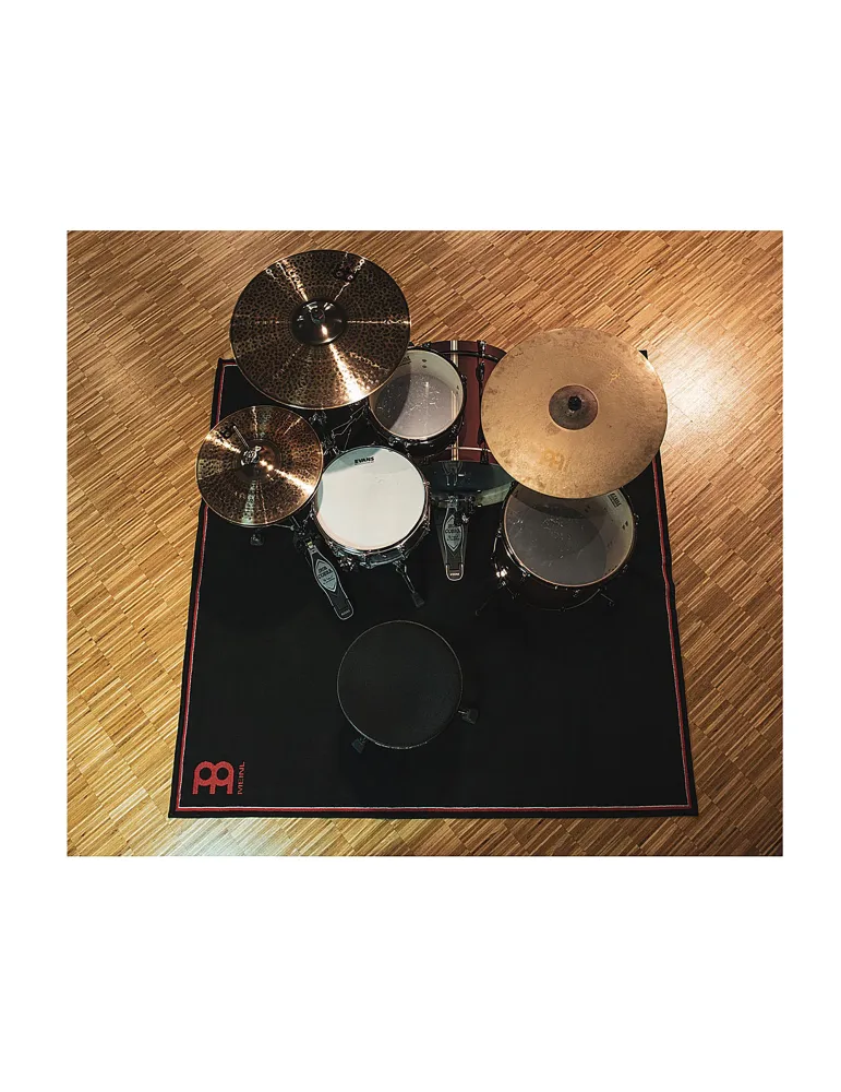  MEINL BATTERY MAT BLACK LARGE|MusicGoodDeal 