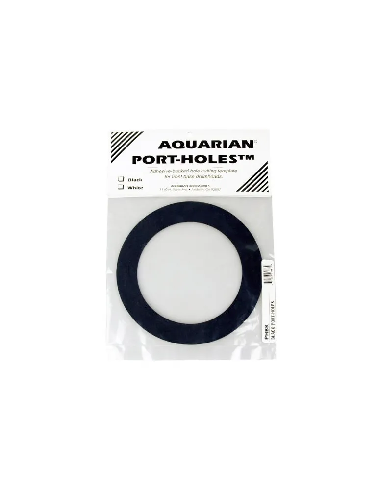  AQUARIAN PHBK PROTECCION EVENTO BOMBO 5 "NEGRO|MusicGoodDeal 