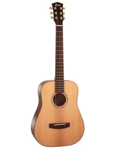  CORT GOLDMINIBNAT BRILLIANT NATURAL GOLD MINI GUITAR|MusicGoodDeal 