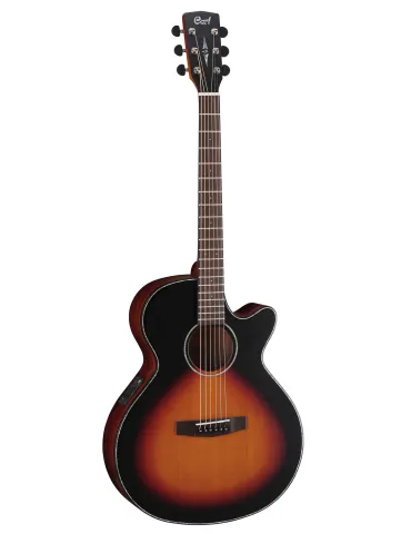 CORT SFXE3TSS GUITARRA SFX-E SUNBURST SATINADA