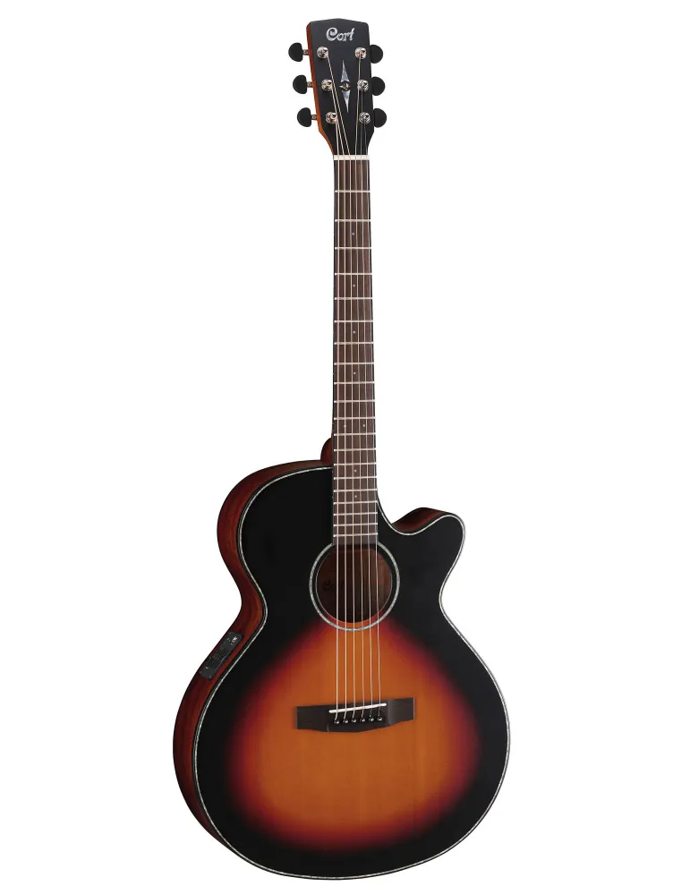  CORT SFXE3TSS GUITARRA SFX-E SUNBURST SATINADA|MusicGoodDeal 