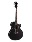  CORT SFX-MEBKS GUITARRA SFX-ME NEGRO SATINADO|MusicGoodDeal 