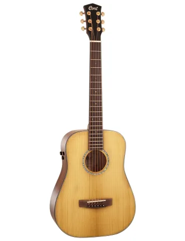  CORT GOLDMINIFBNAT GOLD MINI-F NAT GUITAR. Shining|MusicGoodDeal 