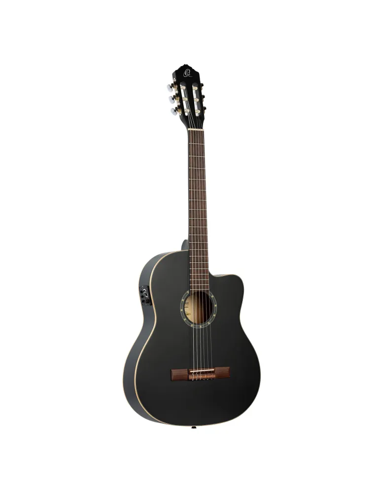 ORTEGA RCE125SN-SBK GUITAR R125 EPICEA SILLET 48, EQ|MusicGoodDeal