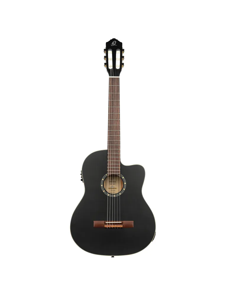 ORTEGA RCE125SN-SBK GUITAR R125 EPICEA SILLET 48, EQ|MusicGoodDeal