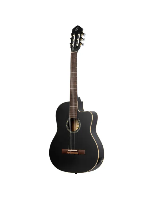 ORTEGA RCE125SN-SBK GUITAR R125 EPICEA SILLET 48, EQ|MusicGoodDeal