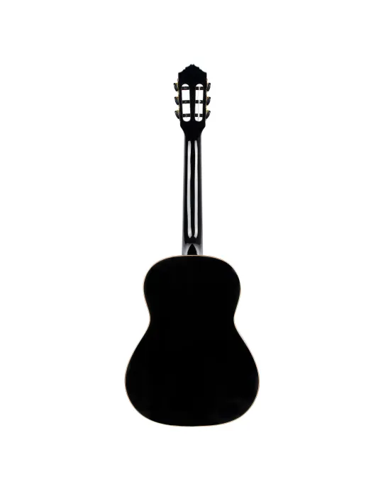  ORTEGA R221-34BK 3/4 R221 EPICEA GUITAR, BLACK|MusicGoodDeal 