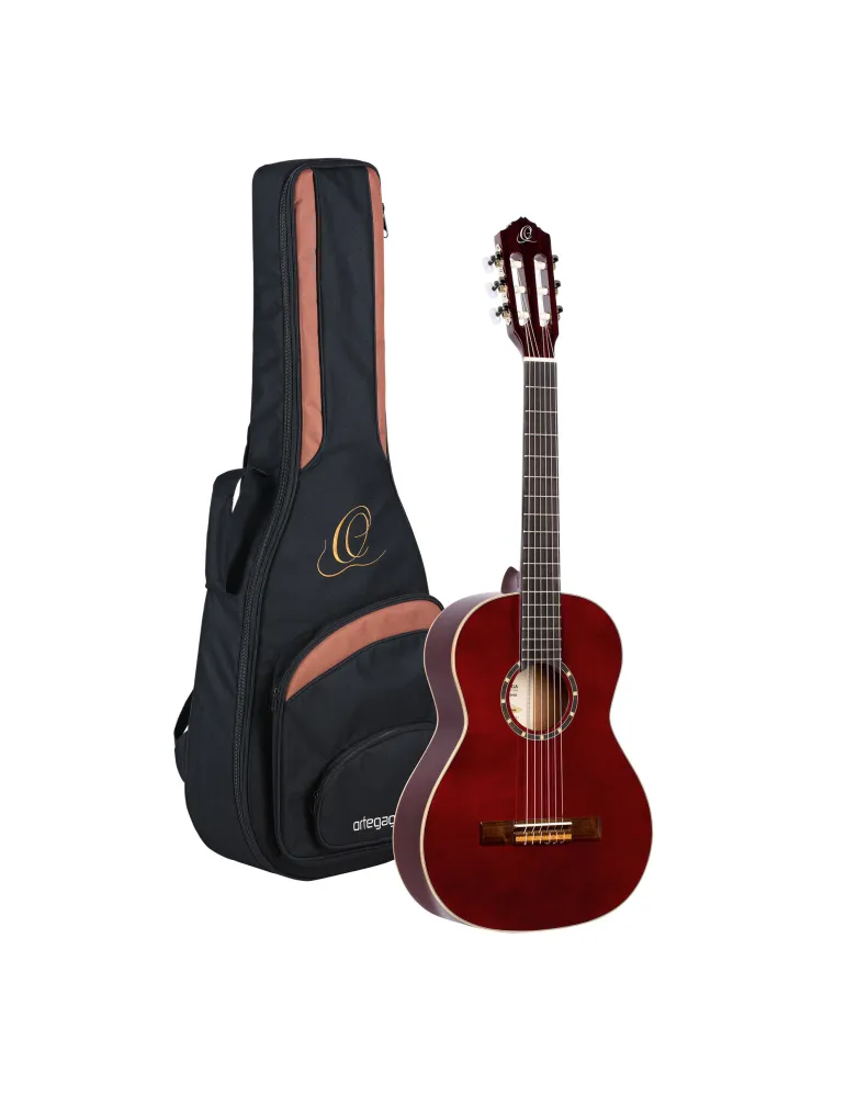  ORTEGA R121-34WR GUITARRA 3/4 R121 EPICEA, BURDEOS|MusicGoodDeal 