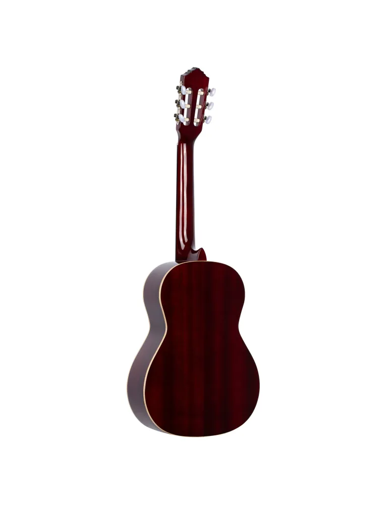  ORTEGA R121-34WR GUITARRA 3/4 R121 EPICEA, BURDEOS|MusicGoodDeal 