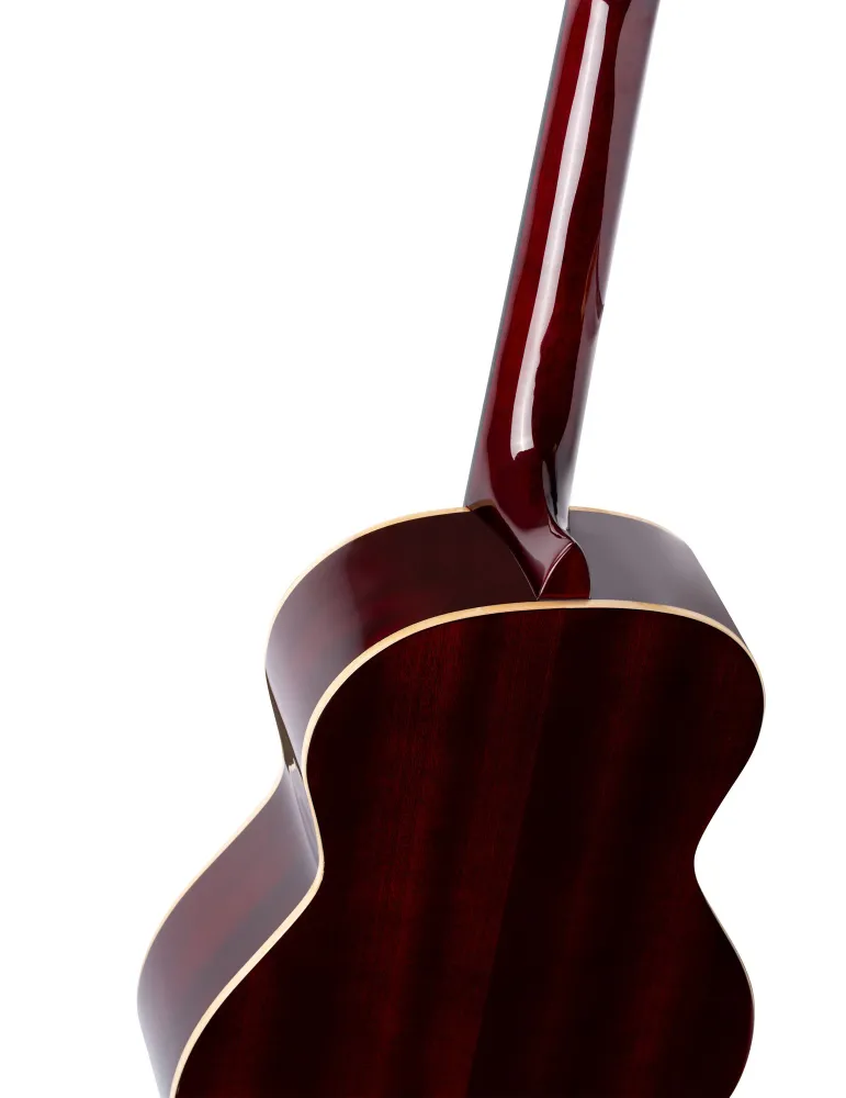  ORTEGA R121-34WR GUITARRA 3/4 R121 EPICEA, BURDEOS|MusicGoodDeal 