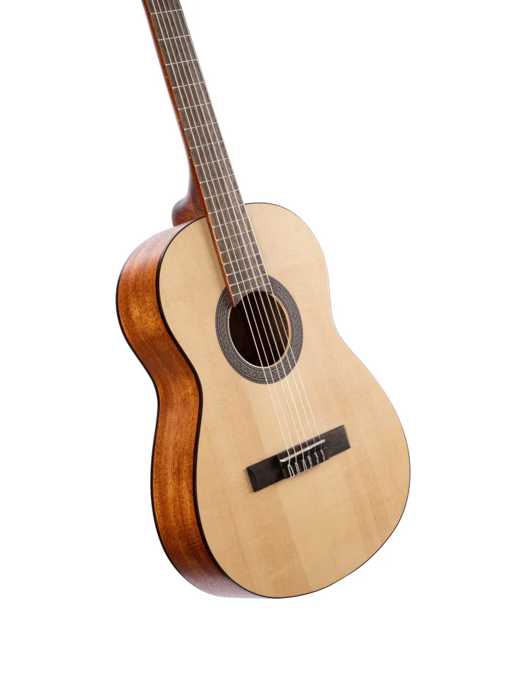  GUITARRA DE CORTE AC200 3/4 PORO ABIERTO, ESTUCHE|MusicGoodDeal 