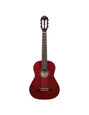 ORTEGA R121-12WR GUITAR 1/2 R121 EPICEA, BORDEAUX|MusicGoodDeal 