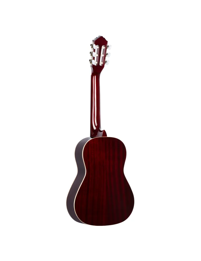  ORTEGA R121-12WR GUITARRA 1/2 R121 EPICEA, BURDEOS|MusicGoodDeal 