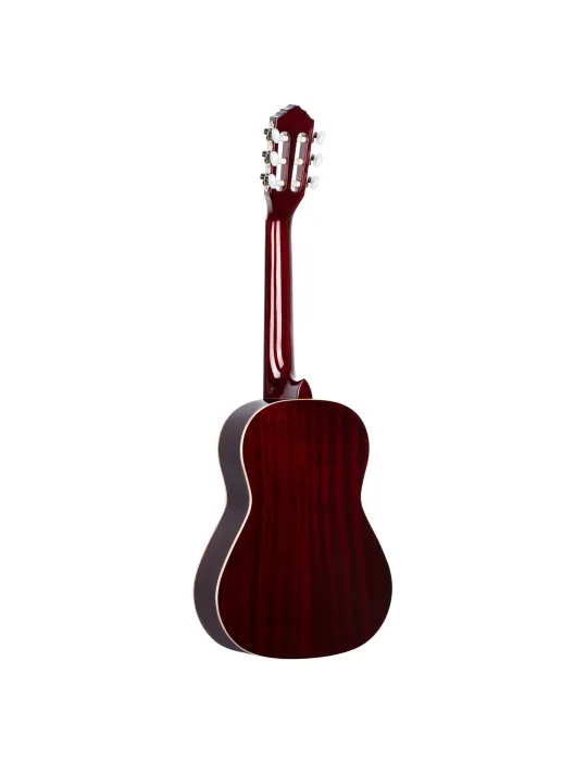  ORTEGA R121-12WR GUITARRA 1/2 R121 EPICEA, BURDEOS|MusicGoodDeal 