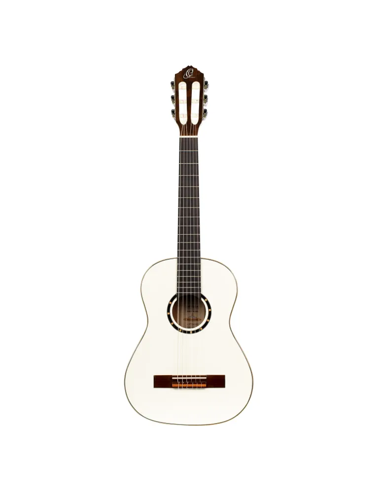  ORTEGA R121-12WH GUITARRA 1/2 R121 EPICEA, BLANCO|MusicGoodDeal 