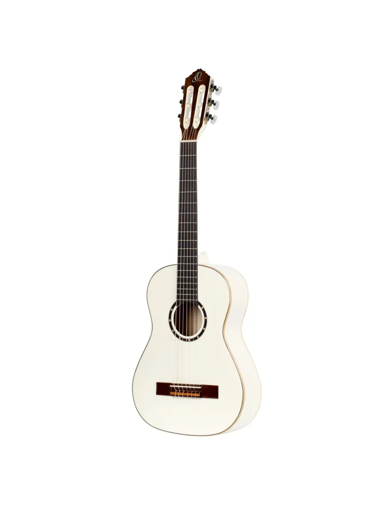  ORTEGA R121-12WH GUITARRA 1/2 R121 EPICEA, BLANCO|MusicGoodDeal 