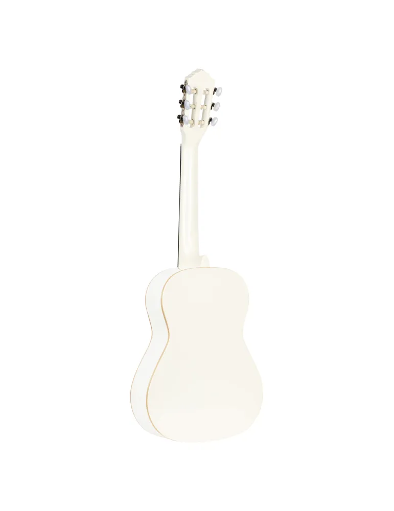  ORTEGA R121-12WH GUITARRA 1/2 R121 EPICEA, BLANCO|MusicGoodDeal 