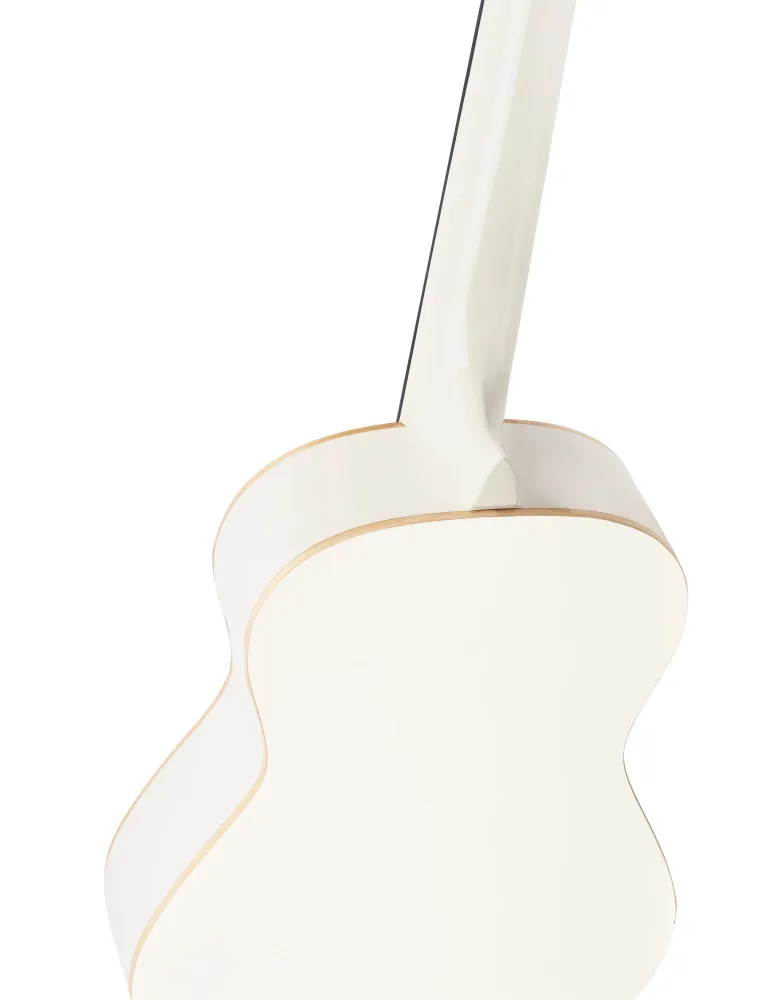  ORTEGA R121-12WH GUITARRA 1/2 R121 EPICEA, BLANCO|MusicGoodDeal 
