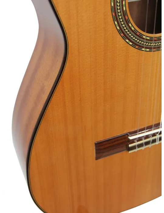  ESTEVE GUITAR 4ST LEFT-HANDED CEDAR TABLE|MusicGoodDeal 
