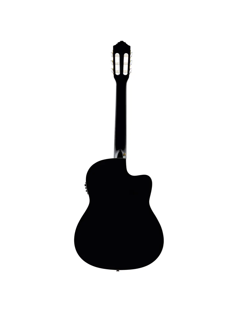 ORTEGA RCE145LBK GUITAR R145 SOLID EPICEA, CW EQ|MusicGoodDeal