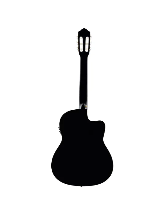 ORTEGA RCE145LBK GUITAR R145 SOLID EPICEA, CW EQ|MusicGoodDeal