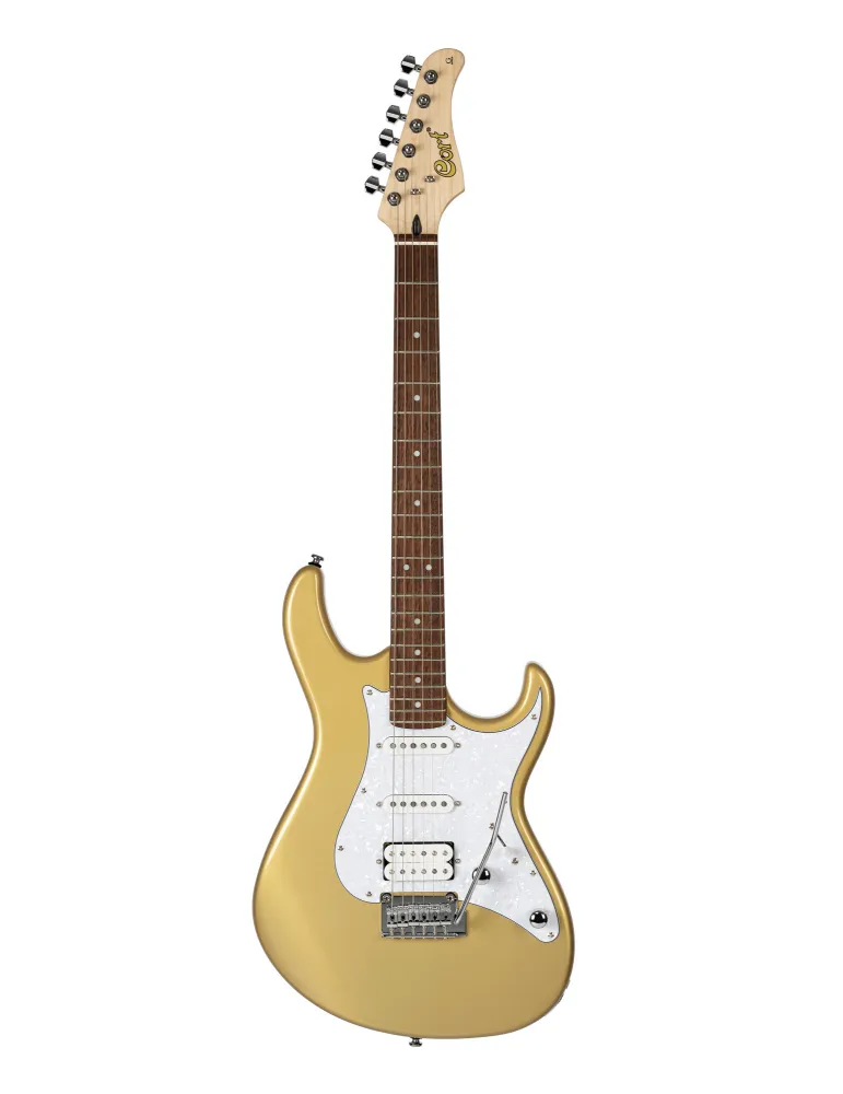  CORT GUITAR G250 CHAMPAGNE GOLD METALLIC|MusicGoodDeal 