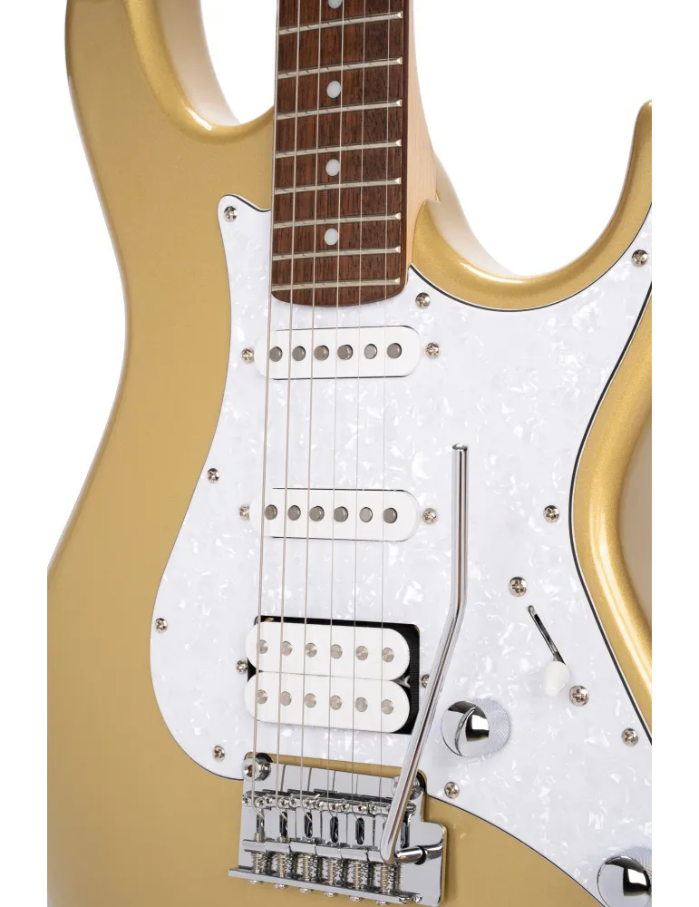  CORT GUITAR G250 CHAMPAGNE GOLD METALLIC|MusicGoodDeal 